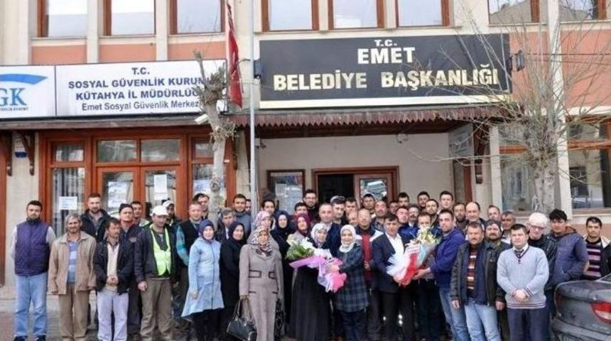 Belediye Başkanı Mustafa Koca Taşeron İş&ccedil;ilerle Bir Araya Geldi