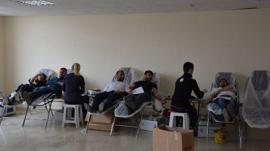 Korkuteli Myo&rsquo;dan 118 &Uuml;nite Kan Bağışı