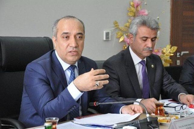 Rektör Polat Basın Mensuplarını Ağırladı 1
