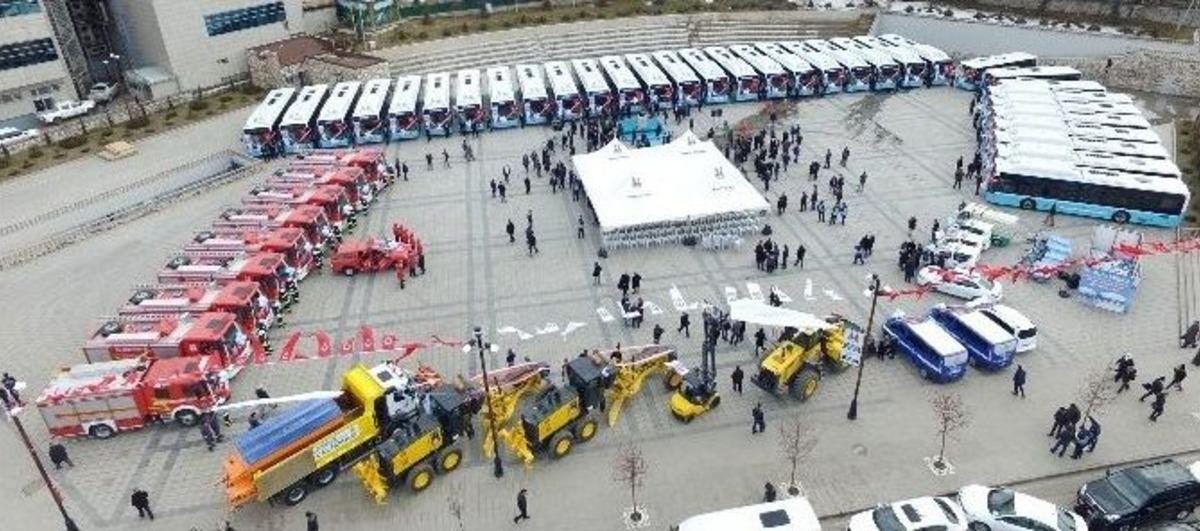 Erzurum B&uuml;y&uuml;kşehir&rsquo;in Dev Yatırımı: 6. Ara&ccedil; Filosu
