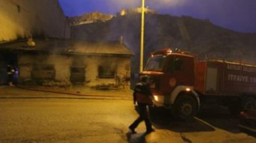 Bayburt&rsquo;ta Yangın
