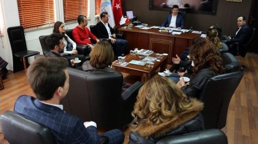 D&uuml;nyaca &Uuml;nl&uuml; Grup, Başkan Subaşıoğlu&rsquo;nu Ziyaret Etti