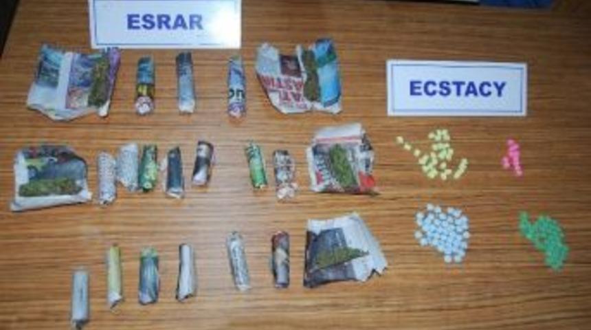 Mersin&rsquo;de Uyuşturucu Operasyonu