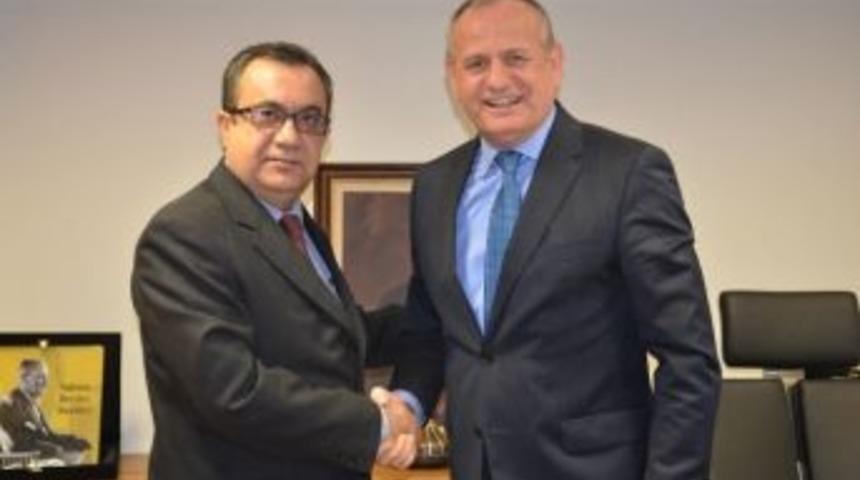 Projeler, İller Bankası Genel M&uuml;d&uuml;r&uuml;ne Anlatıldı