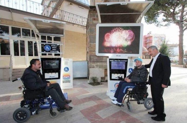 Saruhanlı Belediyesi Engelliler İçin Şarj İstasyonları Kuracak G5