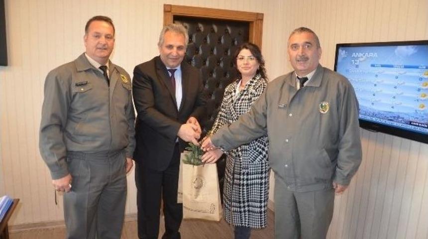 Ormancılardan Kaymakam Yapıcı&rsquo;ya Ziyaret