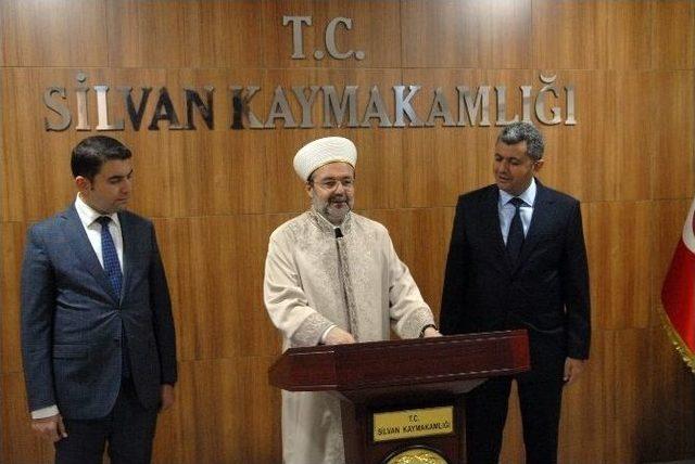 Görmez’den Kaymakamlık Ve Esnaf Ziyareti