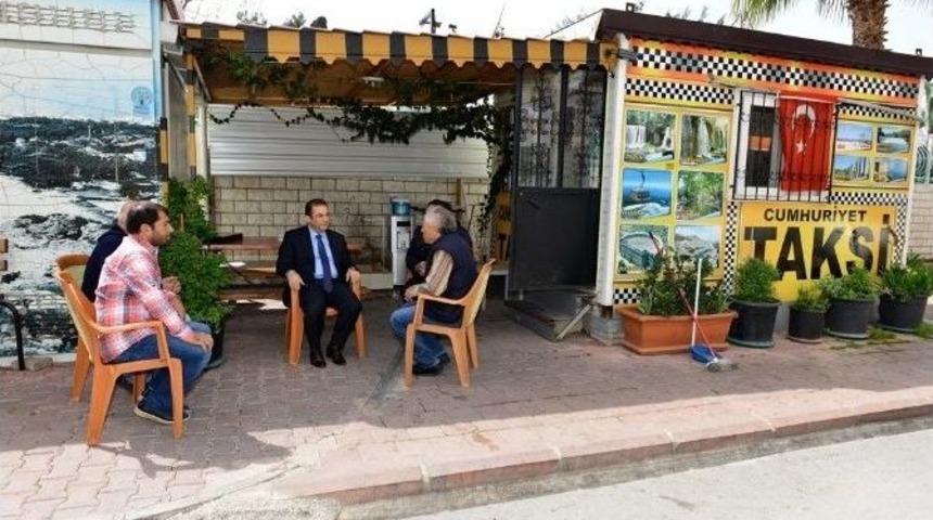 Vali T&uuml;rker&rsquo;den Esnafı Ziyareti