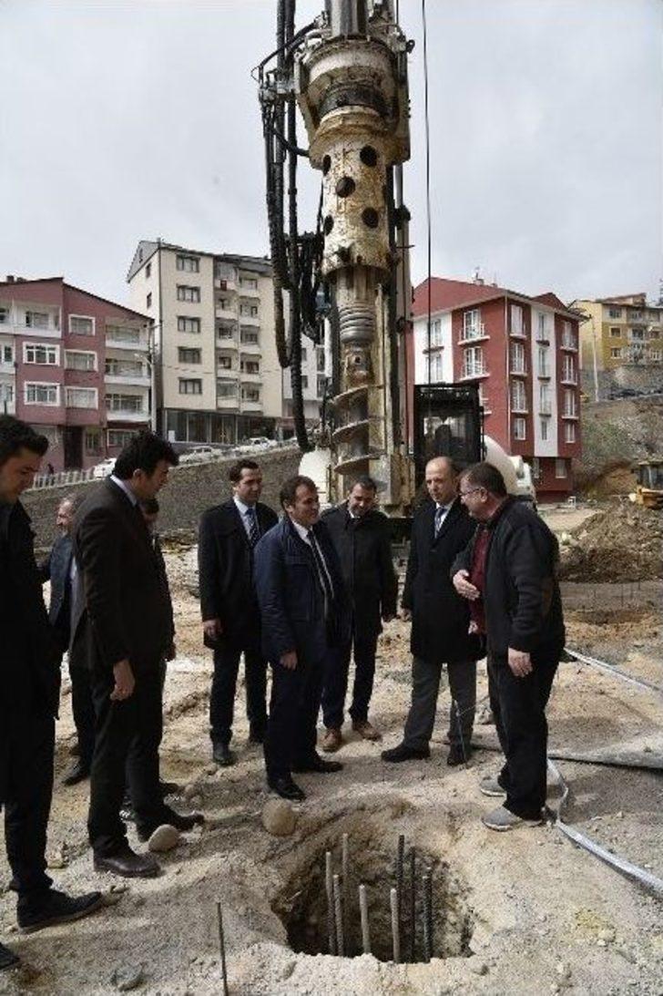 Gümüşhane’de Kapalı Pazaryeri Çalışmaları G1