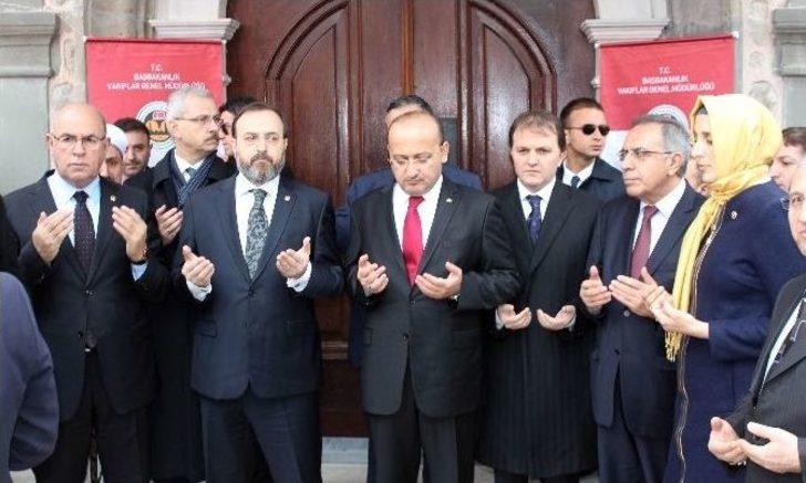 Başbakan Yardımcısı Akdoğan Tekirdağ’da Tarihi Camiyi Açtı G5