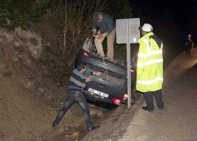 Kaza Yapan Bayan Sürücüden İlginç Yorum