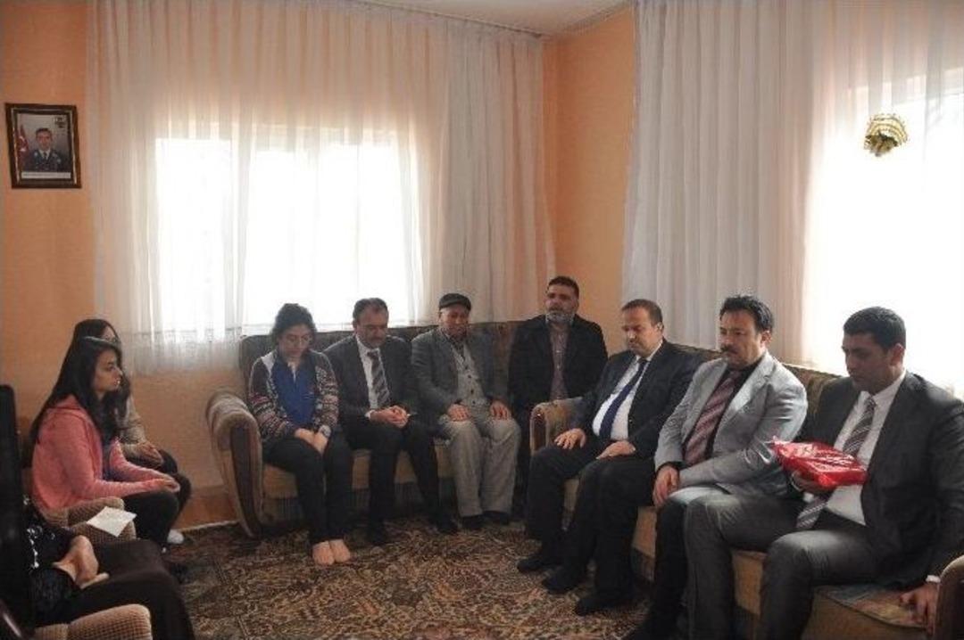 Benim Şehidim, Benim Ailem Projesi &Ccedil;er&ccedil;evesinde 16 Şehit Ailesi Ziyaret Edildi