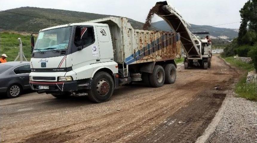 B&uuml;y&uuml;kşehir Asfaltlama &Ccedil;alışmalarına Devam Ediyor