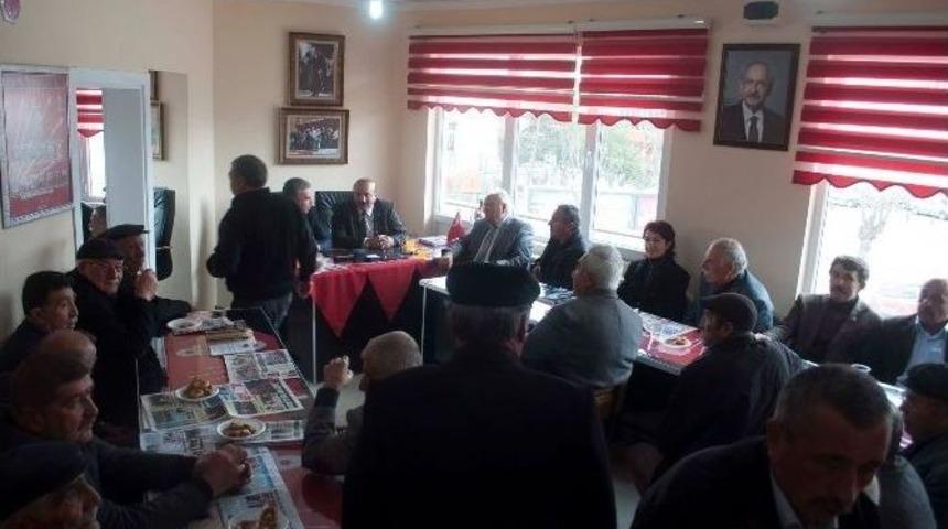 Milletvekili K&ouml;se, Sungurlu&rsquo;da Partililerle Buluştu