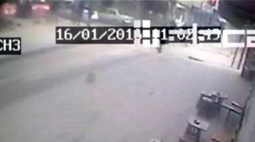 Cinayet Anı G&uuml;venlik Kamerasına Yansıdı