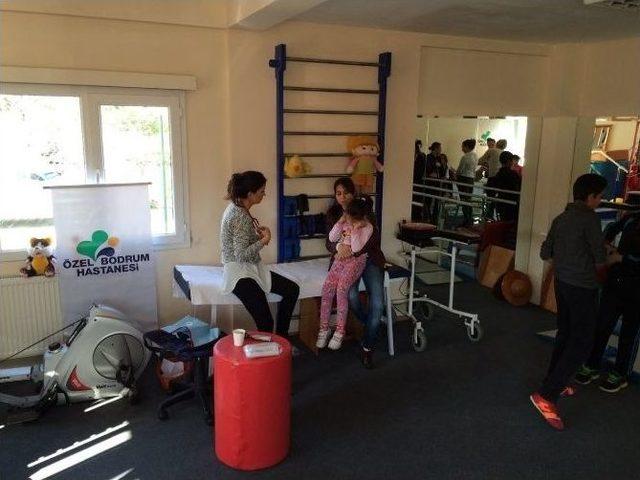 Özel Bodrum Hastanesi, Engelli Çocukları Tedavi Etti 2