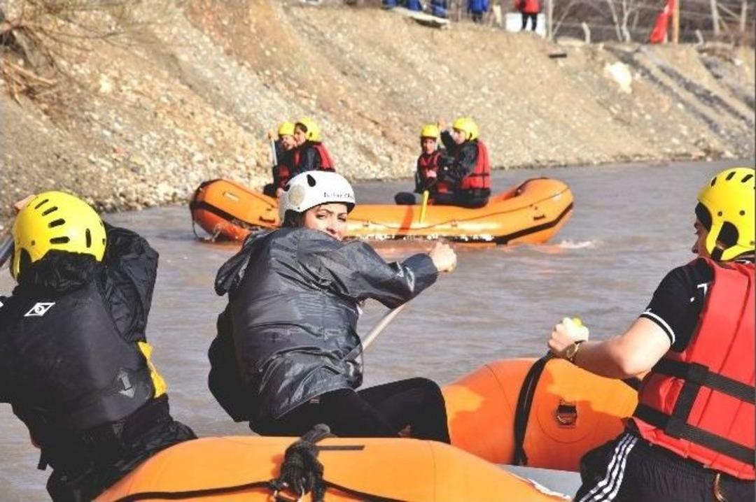 Rafting T&uuml;rkiye Şampiyonası Giresun&rsquo;da Başladı