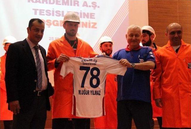 Karabükspor’dan Kardemir’e Ziyaret