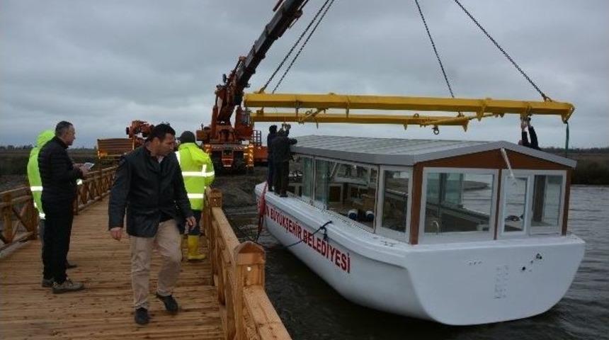 B&uuml;y&uuml;kşehir&rsquo;den Kızılırmak Deltası Balık G&ouml;l&uuml;ne Gezi Teknesi
