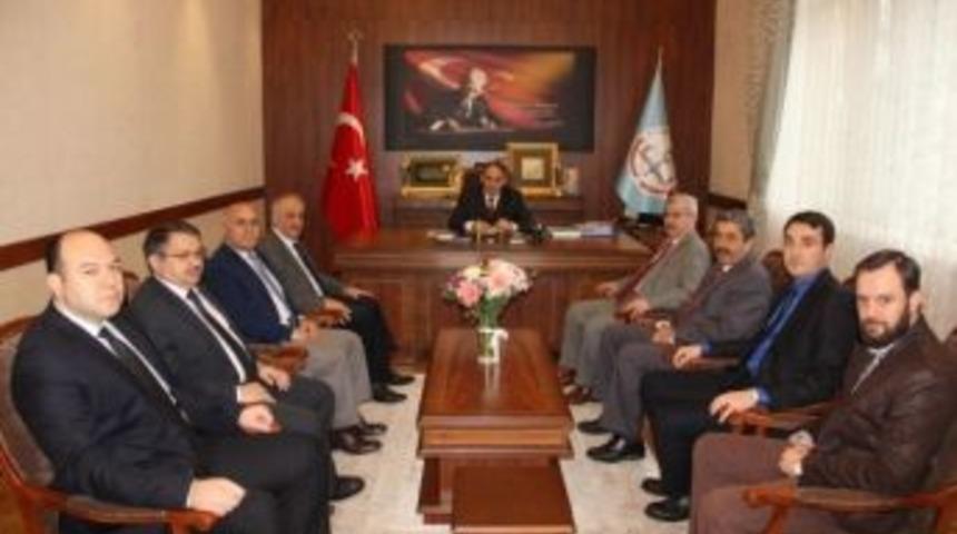 İmam Hatip Okulları Platformundan İl Milli Eğitim M&uuml;d&uuml;r&uuml; Aşım&rsquo;a Ziyaret