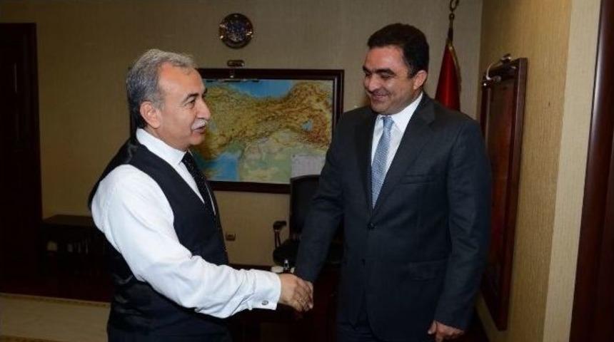 Adana &Ccedil;ift&ccedil;iler Birliğinden Vali B&uuml;y&uuml;k&rsquo;e Ziyaret