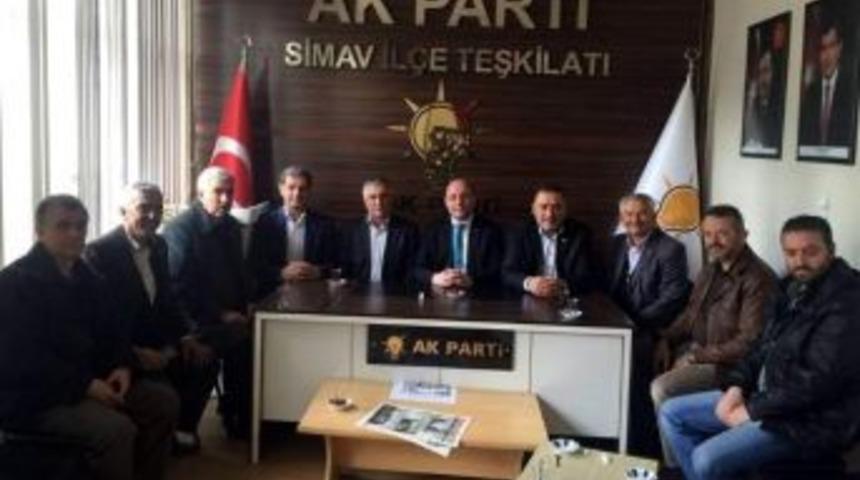 Başkan Ali &Ccedil;etinbaş Simav İl&ccedil;esi&rsquo;ni Ziyaret Etti
