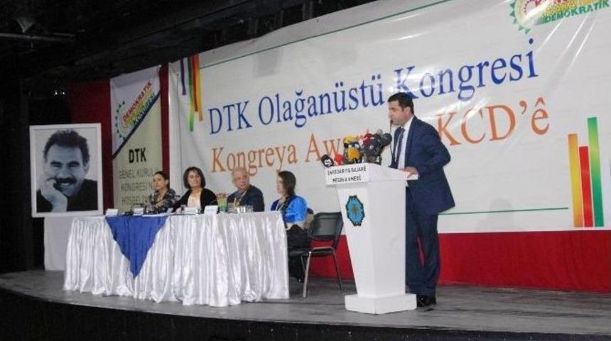 Demirtaş Dtk&rsquo;nın Olağan&uuml;st&uuml; Kongresine Katıldı