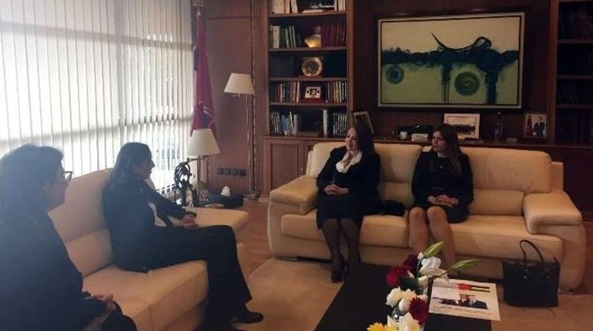 Nezaket Emine Atasoy, Fas Krallığı H&uuml;kumeti Dışişleri Bakanıyla G&ouml;r&uuml;şt&uuml;