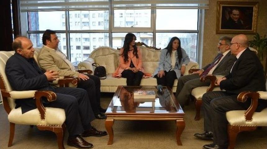 Birkonfed&rsquo;den Başbakan Başdanışmanı Ve Ak Parti Kayseri Milletvekili Taner Yıldız&rsquo;a Ziyaret