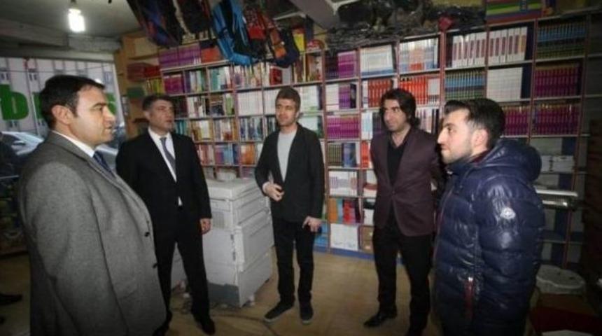 Vali Işın, Doğubayazıt Esnafını Ziyaret Etti