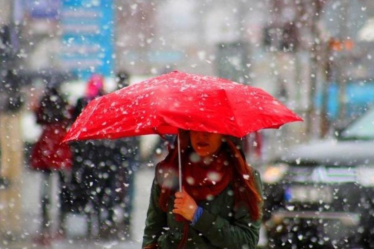 Erzurum Baharda Kış Yaşıyor