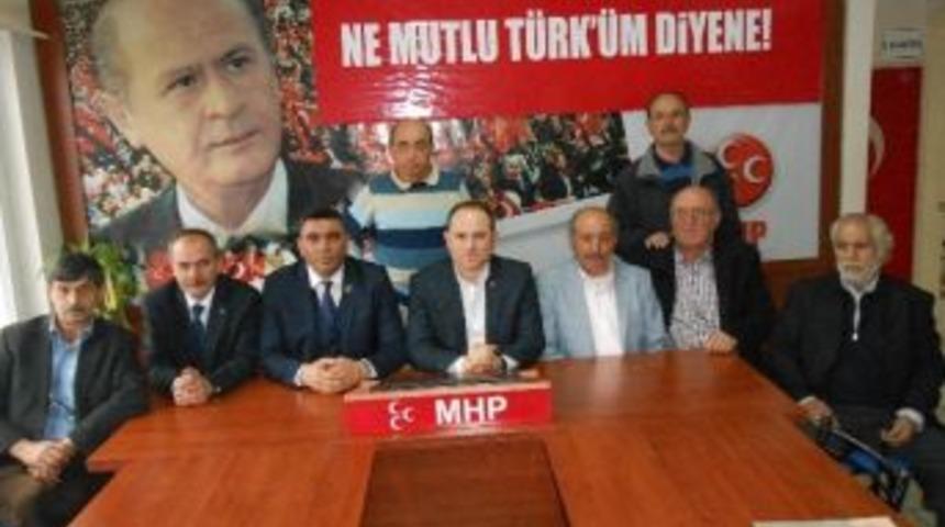 Harp Malul&uuml; Gaziler, Şehit, Dul Ve Yetimleri Derneği Eskişehir Şubesi&rsquo;nden Mhp&rsquo;ye Ziyaret