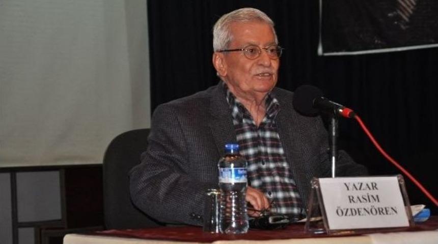 Yazar Rasim &Ouml;zden&ouml;ren, Okumanın K&uuml;lt&uuml;rel Boyutu Anlattı