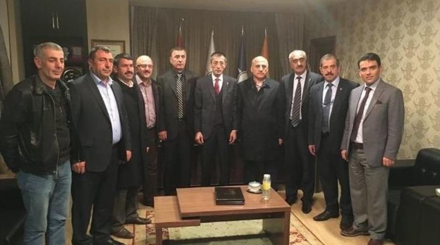Sendika Başkanlarından Ak Parti İl Başkanı Yeşilyurt&rsquo;a Ziyaret