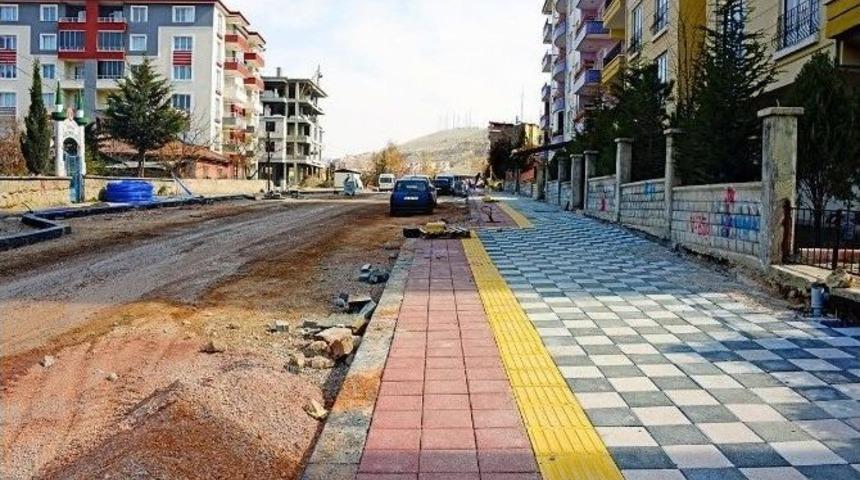 Eşref Bitlis Caddesi Yenileniyor