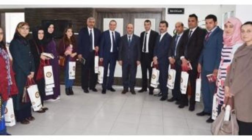 Aday &Ouml;ğretmenlerden Başkan Şinasi G&uuml;lc&uuml;oğlu&rsquo;na Ziyaret