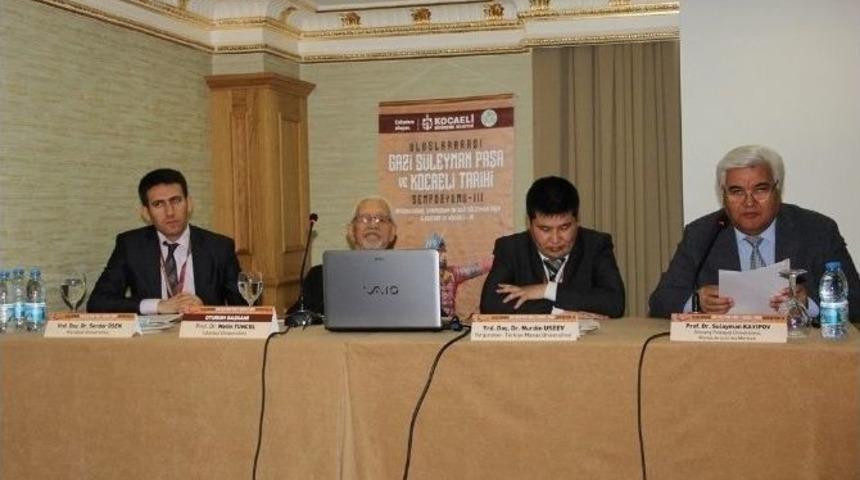 Prof. Dr. Sulayman Kayıpov, &rsquo;&rsquo;gazi S&uuml;leyman Paşa D&uuml;nya İ&ccedil;in Y&ouml;netici Modelidir&rsquo;&rsquo;