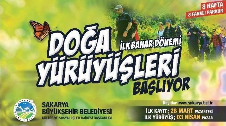 Doğa Y&uuml;r&uuml;y&uuml;şlerinde Bahar D&ouml;nemi Başlıyor