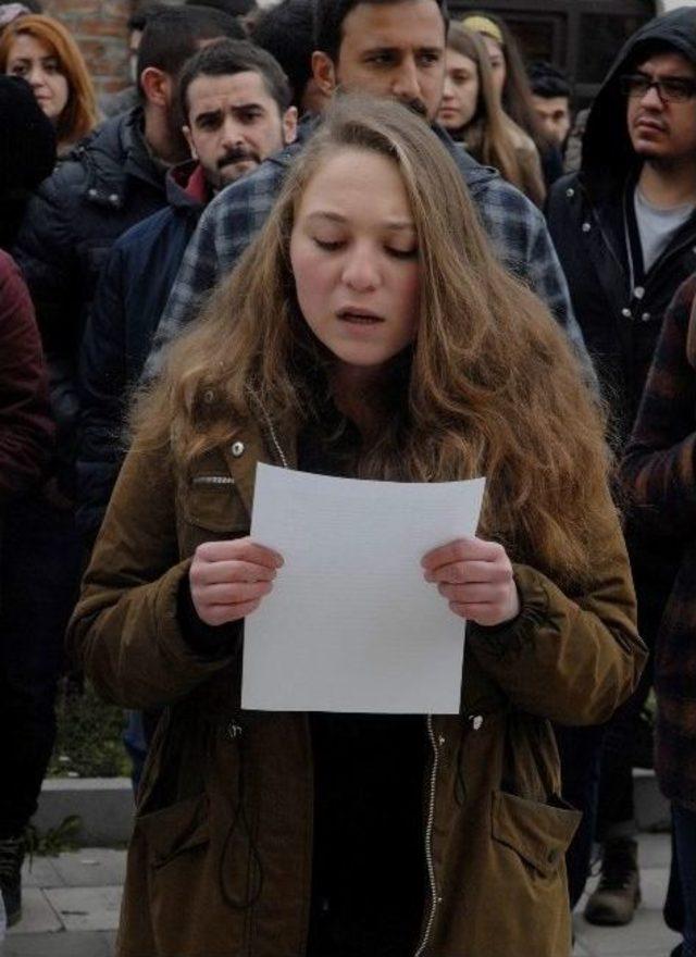 Üniversite Öğrencilerinden ’ali İsmail Korkmaz’ Protestosu