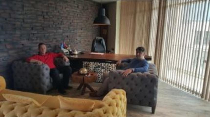 Rektör Polat’tan Çebi’ye Hayırlı Olsun Ziyareti