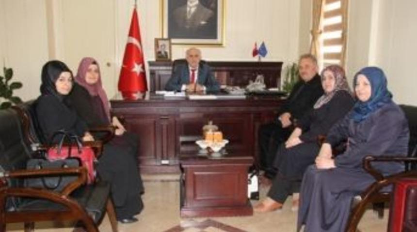 İhh Bayburt Şube Başkanı Polat, Vali Odabaş&rsquo;ı Ziyaret Etti