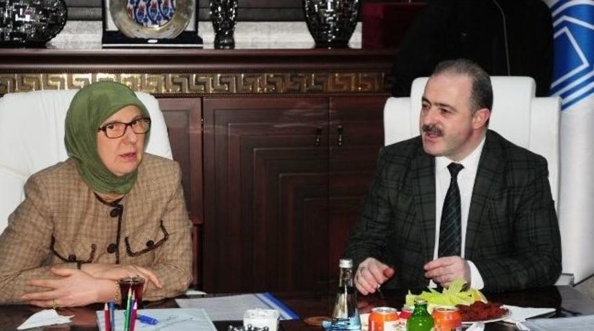 Bakan Ramazanoğlu Van&rsquo;dan Ayrıldı