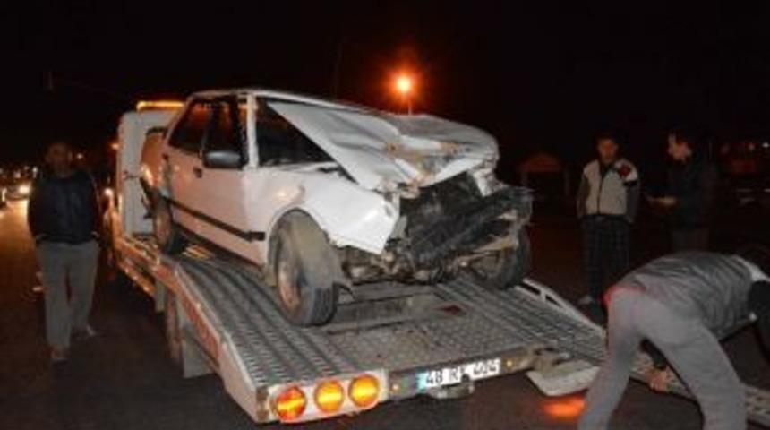 Ortaca&rsquo;da Trafik Kazası; 2 Yaralı