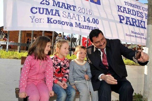 Mamuşa’da “kardeş Keçiören Parkı” Açıldı 2