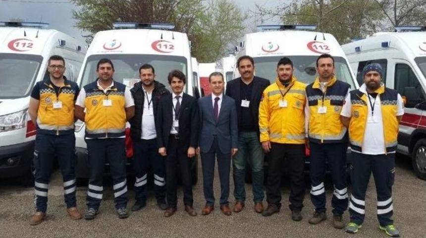Sağlık Bakanlığı Tarafından Bilecik&rsquo;e 7 Ambulans