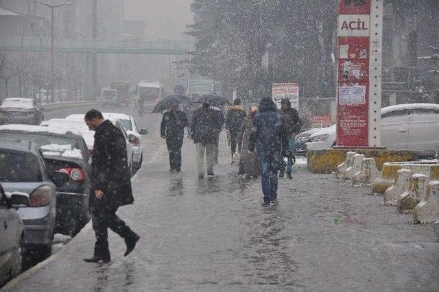 Muş&rsquo;ta Kar Yağışı 1