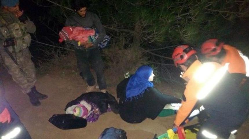 Sınırda Yaralanan Suriyeli Tedavi Altına Alındı