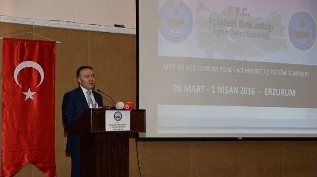 Afet Ve Acil Durum Yönetimi Hizmet İçi Eğitim Semineri