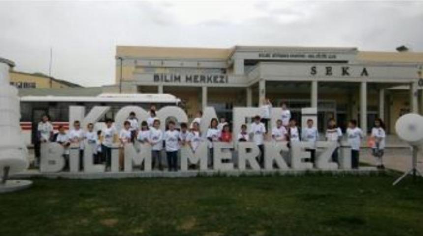 Kartepe Bilgi Evi &Ouml;ğrencileri Bilim Merkezi&rsquo;nde