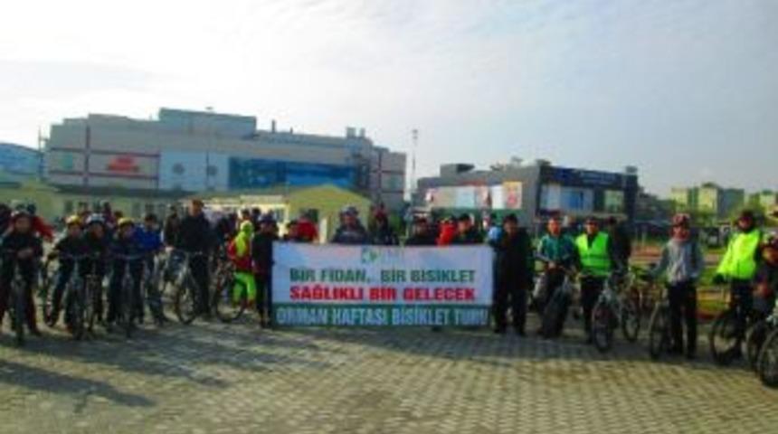 Pedallar, Orman Haftası İ&ccedil;in &Ccedil;evrildi